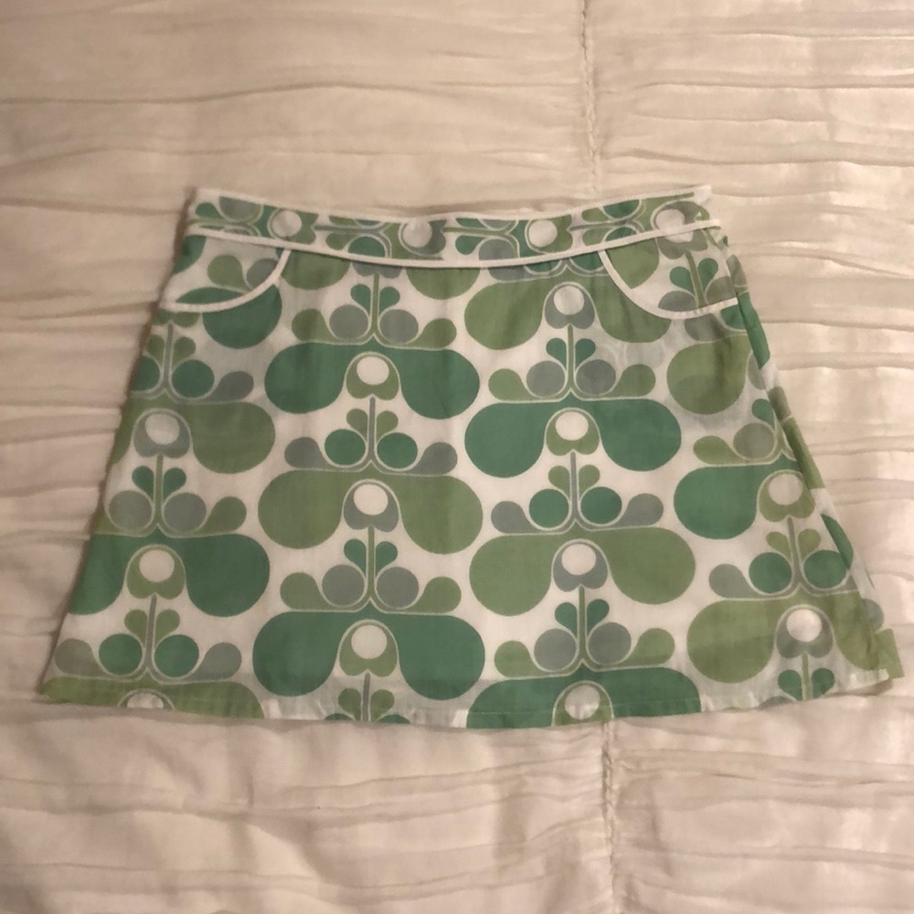 Mod Print Mini Skirt - Picture 3 of 6